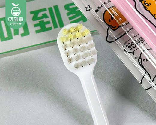 日本EBISU惠百施懒蛋蛋软毛宽头儿童牙刷-3色随机（1支） 商品图3