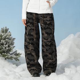 休闲时尚复合水貂毛迷彩弯刀裤-纪念日百货门店同款167996031