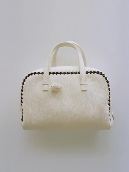 the pleasure molecule 手工编织牛皮波士顿包 商品图1