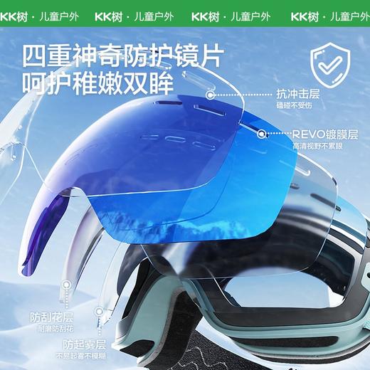 【KK树】萌萌小企鹅滑雪镜KQ25129 商品图2