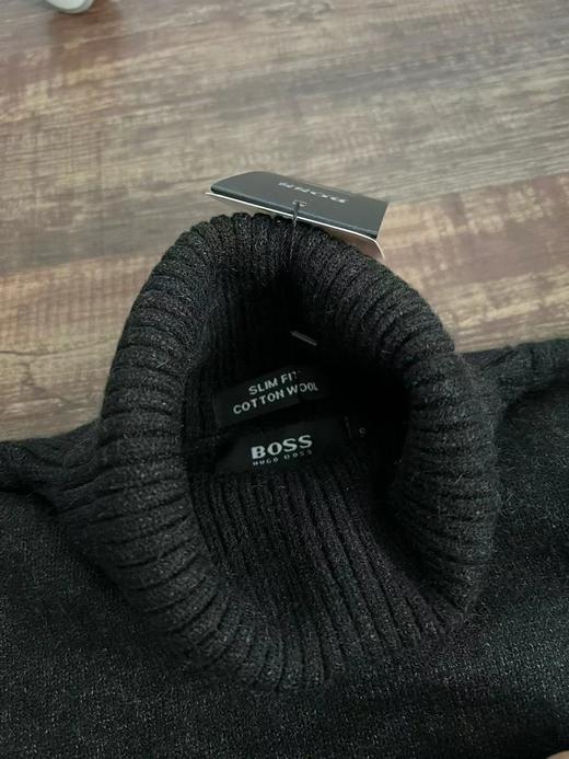 D120428冬季男士B备单品时尚气质通勤羊驼毛高领毛衣 商品图10