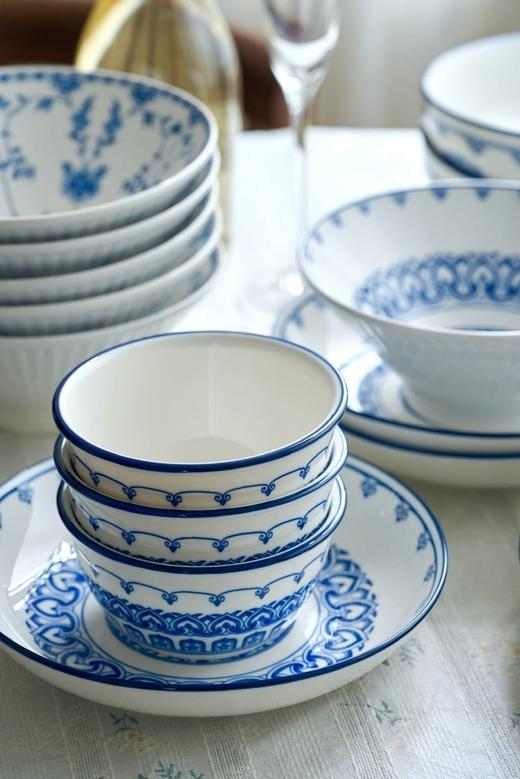 捡漏29.9元抢6到8只，非质量问题不退换【出口级染可青花系列餐具】🏆皇家御用瓷器同款，出口定制款，艺术品级餐具！耐低温、耐煮、不易碎 ✅烤箱、微波、洗碗机、消毒柜适用   1214返团 商品图8