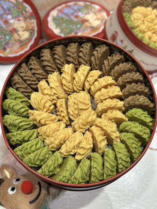 圣诞三色曲奇礼盒（原价138秒杀价98，仅限12月23日至12月25日下午2点后到店自提，22号前下单另外赠送10元面包抵用券一张） 商品图4