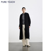 商场同款PURE TOUCH25冬新款羊毛双面呢大衣长款廓形蝙蝠袖外套女 商品缩略图3