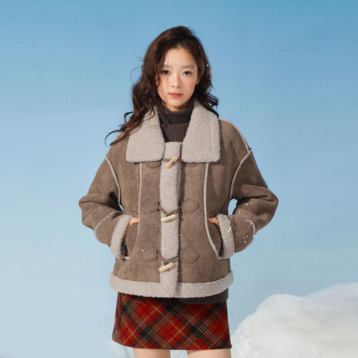韩系温暖麂皮外套-纪念日百货门店同款167293116 商品图2