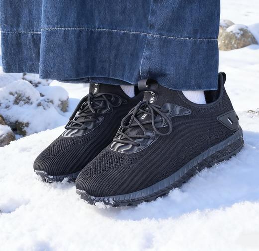 冬季加绒【可泡水！持久型真防水】量橙黑武士防水运动鞋 商品图8