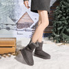 西遇厚底可翻领雪地靴女新款冬季加绒短靴子女毛毛保暖棉鞋K2457343 商品缩略图3