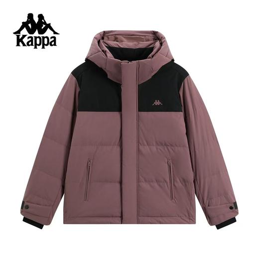 【云粉节】【8折】6楼卡帕Kappa运动羽绒服女新款冬季防风连帽外套防泼水防寒服K0F82YY80 商品图1