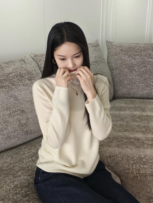 Marland100%澳支羊毛衫堆堆领 商品图0