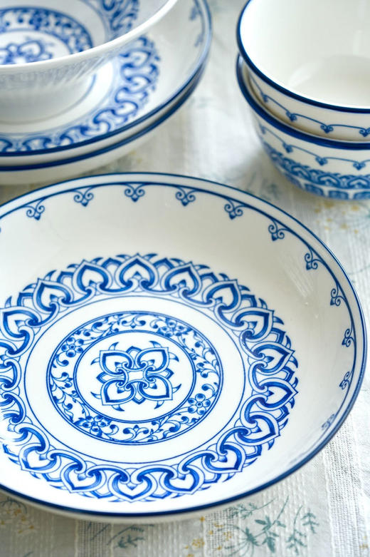 捡漏29.9元抢6到8只，非质量问题不退换【出口级染可青花系列餐具】🏆皇家御用瓷器同款，出口定制款，艺术品级餐具！耐低温、耐煮、不易碎 ✅烤箱、微波、洗碗机、消毒柜适用   1214返团 商品图1