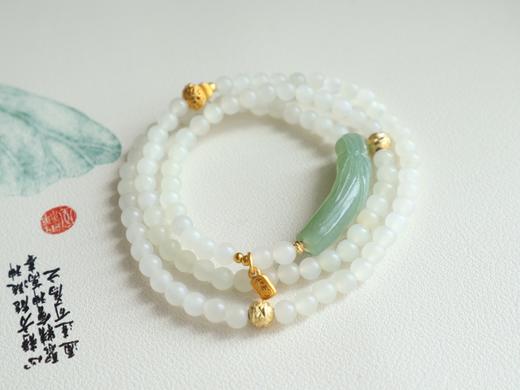 【清货捡漏】全新 白玉如意项链 手串多戴款 JD 商品图2