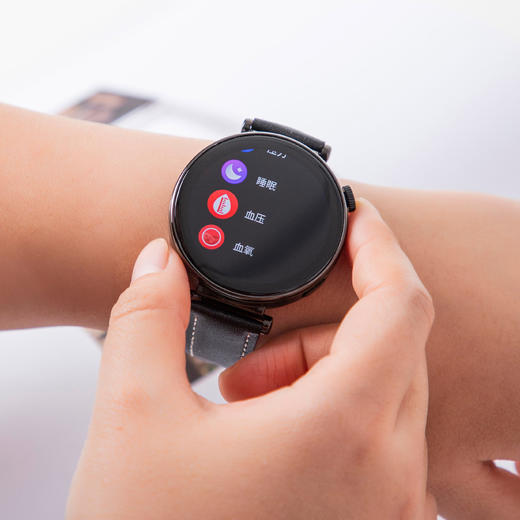 “鸿蒙认证支持华为互联”塞尔兰斯 HK41高端运动智能手表 送双表带 AMOLED屏超清质感 商品图7