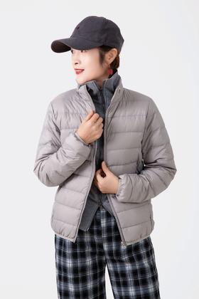 立领轻薄羽绒服