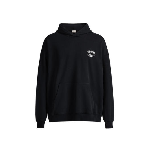 【水洗系列】CHINISM赤尘 重磅475G连帽卫衣男美式复古做旧上衣 商品图0