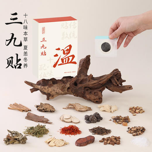 正安·2025新款三九贴 扶正暖身顺时养护 20贴/盒 商品图0