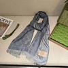 【双12特惠】【送礼盒礼袋】Gucci古驰织花羊毛真丝围巾  商品缩略图8