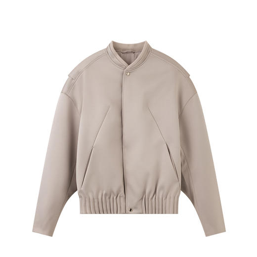 徐太浪【高级感 休闲风】棒球领按扣羽绒服男冬季简约防寒服外套 商品图4