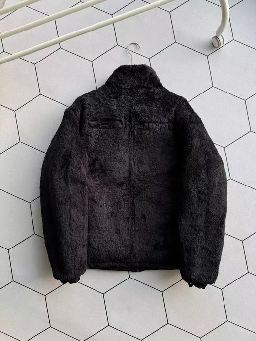 D120434美式复古Logo双面可穿立领羽绒保暖防寒夹克外套男女款 商品图2