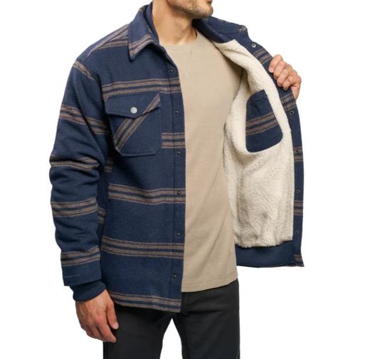 到手价288元 Jachs男士抓绒格子羊毛长袖衬衫外套 含羊毛 美国代购，无中文标签，介意慎拍 商品图4