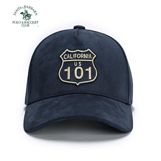 【大都会店】圣大保罗 涤纶弹力双面牛皮绒五片式棒球帽-PW25AD001M 商品图4