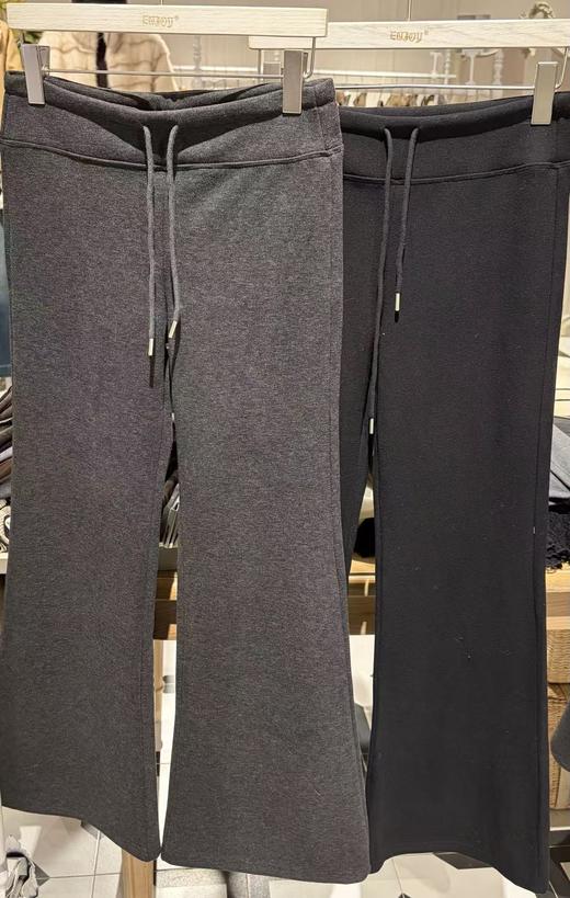 【门店同款】ENJOY冬季高腰显瘦加厚喇叭卫裤 168148324 商品图1