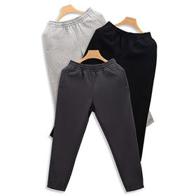 岸纾 新氧棉复合宝宝绒加厚保暖卫裤（多色）