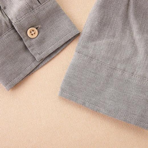 有机棉女式衬衫 100%棉 春秋冬时尚简约 舒适百搭 靓丽女性美 可休闲可商务 素道敦煌天然有机彩棉织造 舒适安全健康 [漳州仓] 商品图10