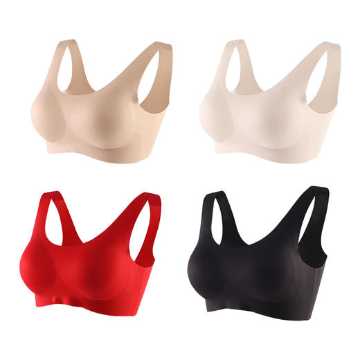 美奈川 蚕丝莫代尔无痕文胸BRA11486 商品图5