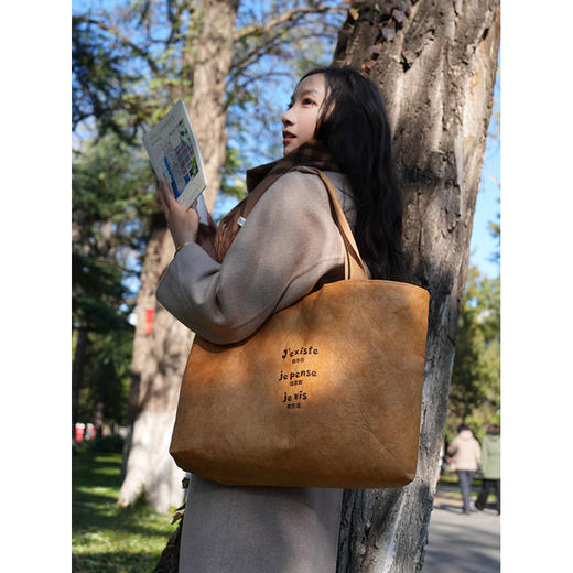 "活.法"文创布袋(Plus版 存在 生活）斜挎包 日历 法语 商品图2