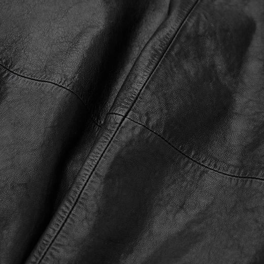 ROMI STUDIO土耳其进口羊皮革植鞣摩登复古立领皮衣 RWCWWG5700 商品图9