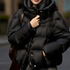 「高货kbnq」全新升级【铂金会员809/天猫1089/差价280】(22001)洛诗琳气质加厚羽绒服2025冬季新款时尚连帽宽松面包服 商品缩略图2