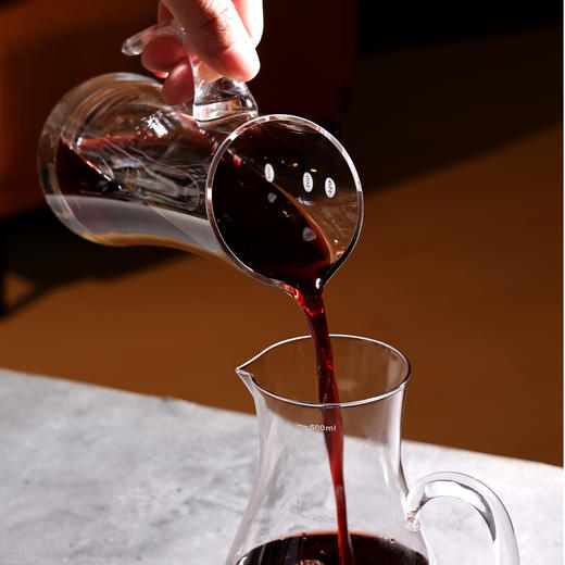 大容量带刻度白酒红酒醒酒器加厚玻璃白酒分酒器 商品图1