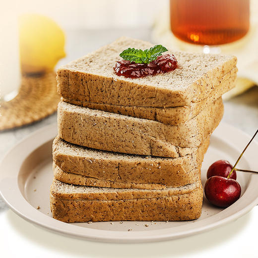 神探伍伍 低GI黑麦全麦黑麦吐司500g/1000g 商品图6