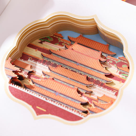 故宫中轴盛景3D立体笔记本 商品图4