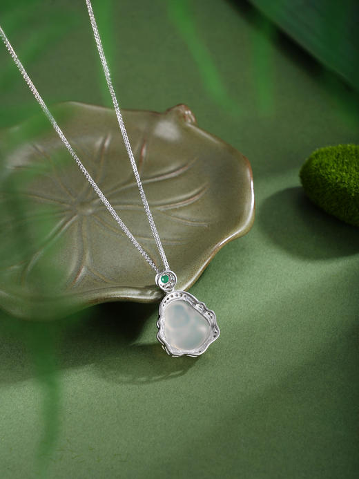 子佩集【慈心笑颜】银S925套链【TL016431】白玉髓笑面佛02511 商品图8