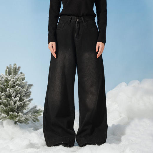 百搭直筒牛仔裤-纪念日百货门店同款167795992 商品图0