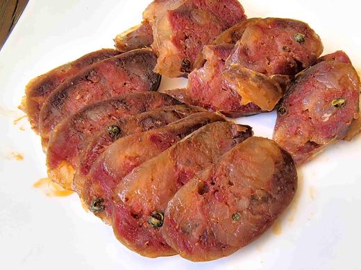 预售17号发货生态黑猪肉川味香肠2斤包邮 商品图4