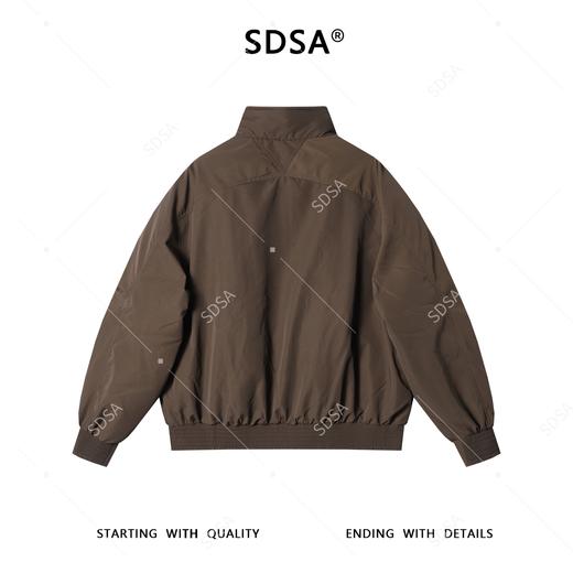 1589SDSA男士秋冬新款痞帅男装设计感工装立领羽绒服纯色百搭时尚外套 商品图4