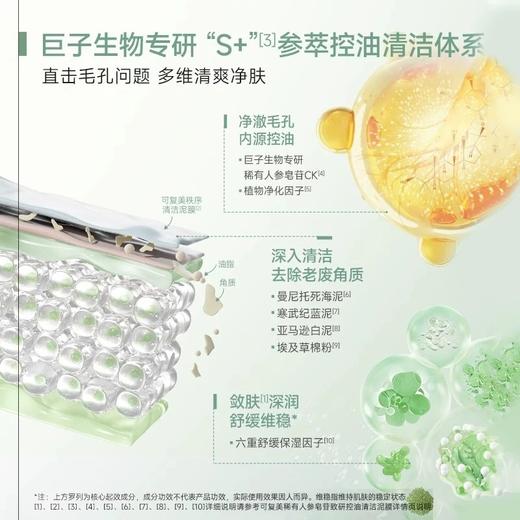 【多么生活专属】可复美稀有人参皂苷致研控油清洁泥膜  商品图1