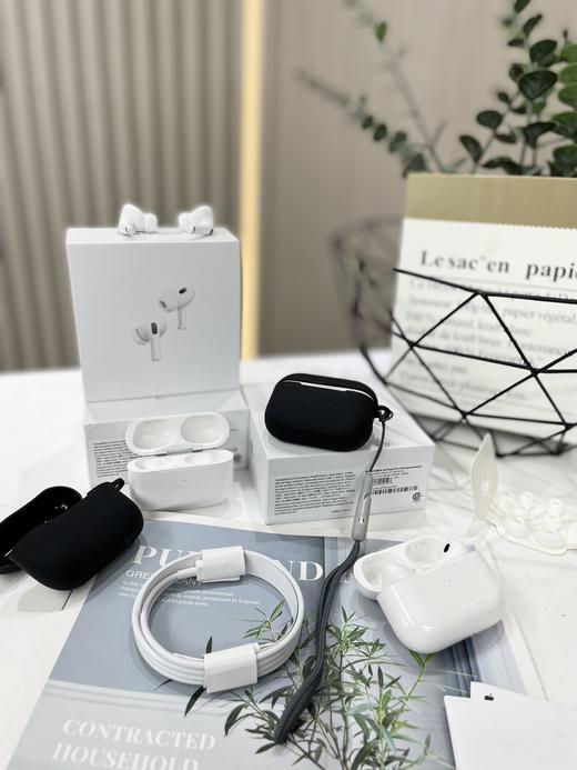 水果AirPods Pro2 无线蓝牙耳机，送官方挂绳和硅胶保护套！2025年刚来的外贸订单尾巴， 商品图3