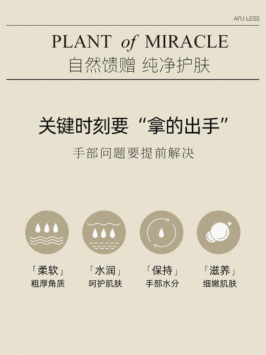 阿芙新款护手霜 LESS植萃香氛盈亮护手霜礼盒 商品图2