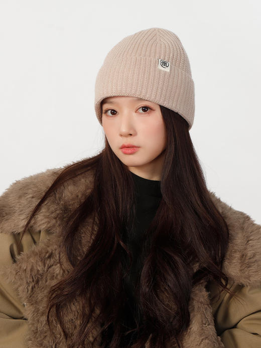 简约百搭侧标针织帽(M)-纪念日百货门店同款165200633 商品图3