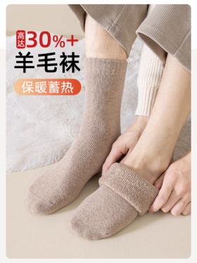 羊毛毛圈加厚保暖男袜MC1137