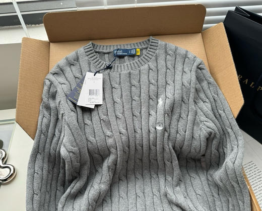 外贸原单RL经典拧花针织毛衣 商品图14