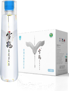 雪鹤天然苏打水370ml*24/箱