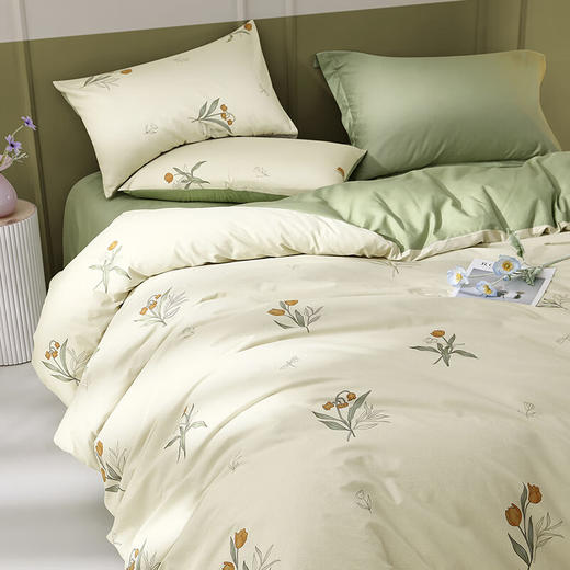 LOVO乐蜗-T-花间密语全棉四件套 商品图1