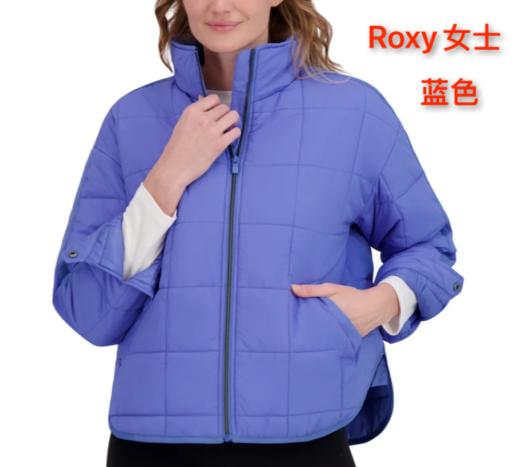 到手价258元 Roxy女士格子超轻夹克棉服 美国代购，无中文标签，介意慎拍 商品图0