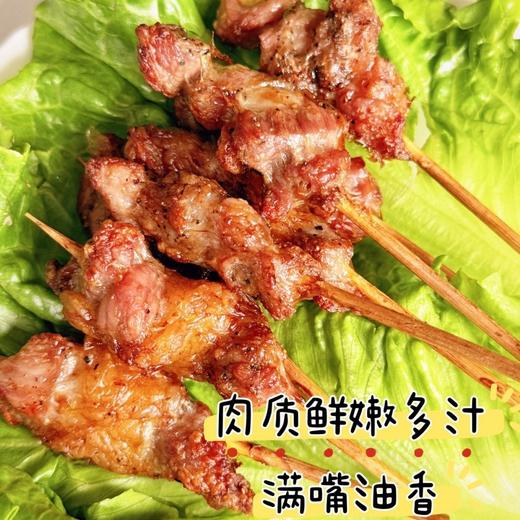 HOOORSH 安格斯牛肉小串 240g*5袋 肥瘦适中搭配恰达好处；肉质鲜嫩多汁，满嘴油香；口感醇厚，有嚼劲；无需腌制，厨房小白标配 商品图3