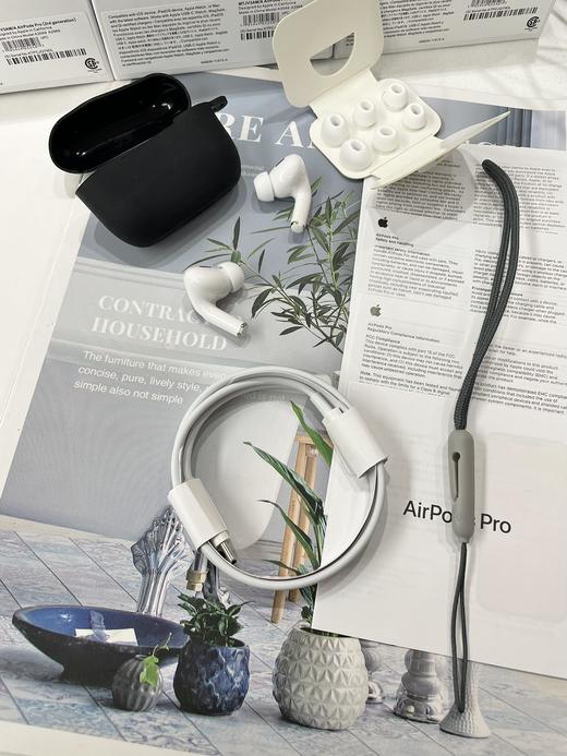 水果AirPods Pro2 无线蓝牙耳机，送官方挂绳和硅胶保护套！2025年刚来的外贸订单尾巴， 商品图7