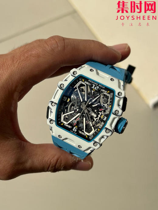 理查德米勒RM35-03系列 NTPT碳纤维壳 已发布5款产品 男士腕表 采用定制一体机 正面可看到摆轮摆动 纤薄壳套13.5mm 商品图1